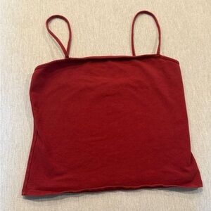 Urban Outfitters/Silence + Noise Burgundy Crop Top